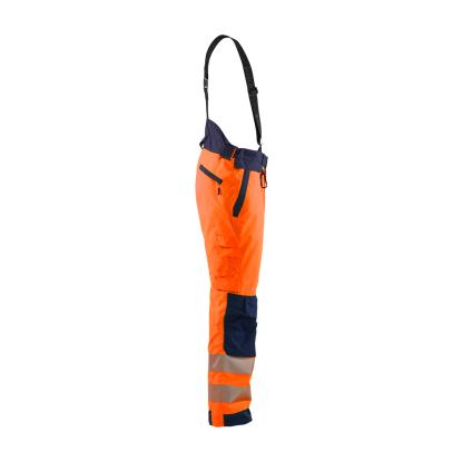 Blåkläder 1875 high vis vinter buks, hi-vis orange/marineblå