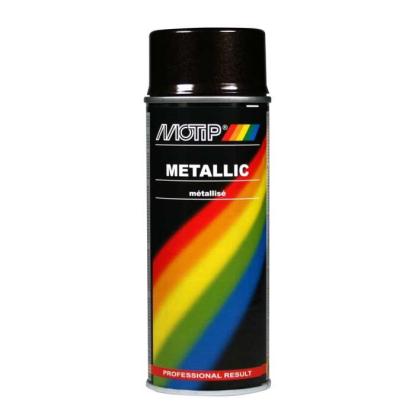 Motip metallic effekt lak spray, 400 ml - brun
