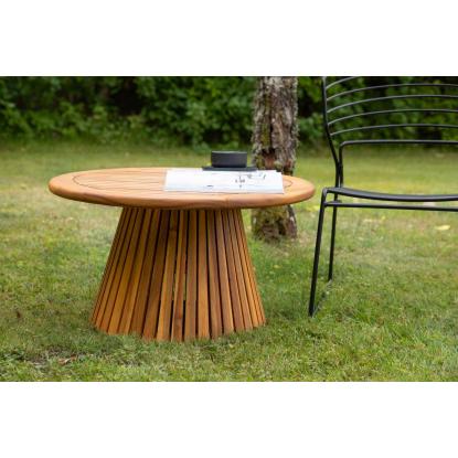 Venture Design Lumpur sofabord, natur, Ø70 cm