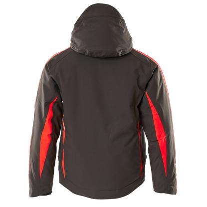 MASCOT HARDWEAR Tolosa vinterjakke, mørk antracit/hi-vis rød