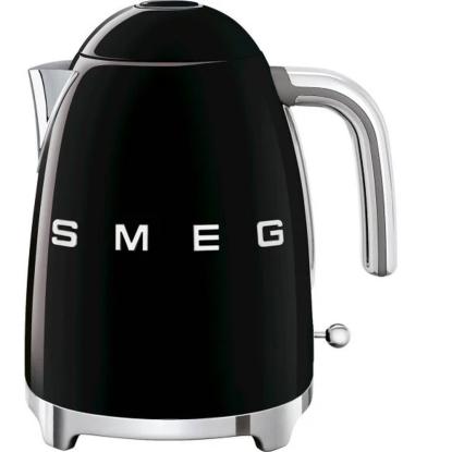 Smeg KLF03BLEU elkedel, 2400W, sort - 1,7 liter