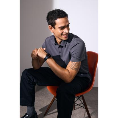 ID 0534 Business poloshirt, jersey, silver grey