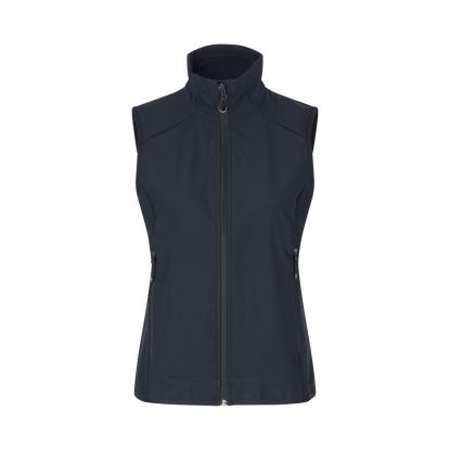 ID 0825 softshell vest, funktionel, dame, navy