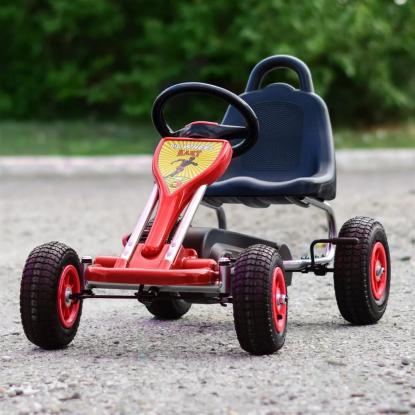 Elite Toys FX2 Edition gokart med gummihjul, rød