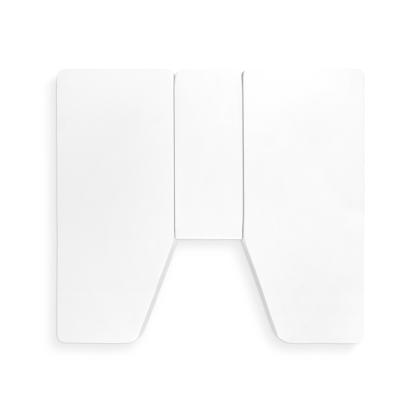 Walra Travel jersey stræklagen, 170-230 x 180-210 cm, hvid - 3 dele