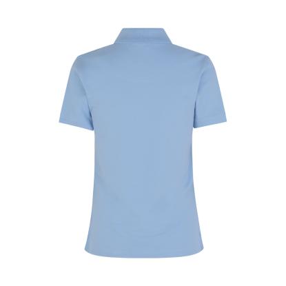 ID 0527 poloshirt med stretch, dame, lys blå