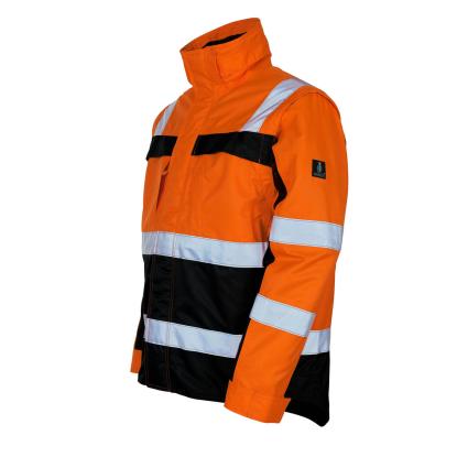 MASCOT SAFE COMPETE Loreto vinterjakke, hi-vis orange/marine