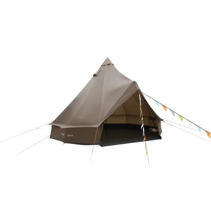 easy camp Vaulen Tipi til 7 personer, mørk sandfarve