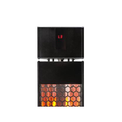 HEATSTRIP Intense Max el terrassevarmer med fjernbetjening og appstyring, sort, 2400W