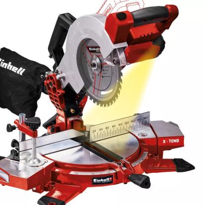 Einhell TE-MS 18/210 Li kap og geringssave, 18 V, 210 mm, uden batteri og lader Einhell TE-MS 18/210 Li kap og geringssave, 18 V, 210 mm, uden batteri