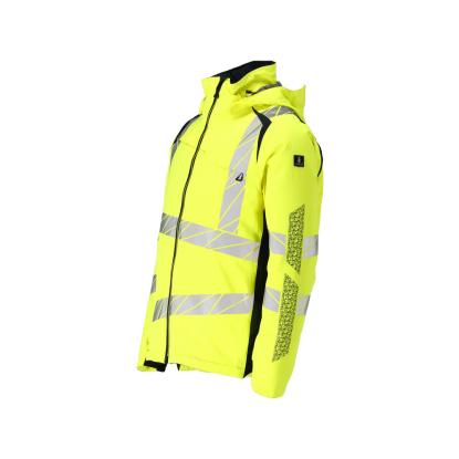 MASCOT ACCELERATE SAFE vinterjakke, hi-vis gul/mørk marine