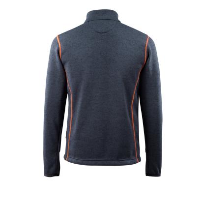 MASCOT HARDWEAR Reims striktrøje med kort lynlås, mørk marine