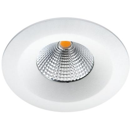 SG Armaturen UniLED IsoSafe LED indbygningsspot, 7W, IP54, hvid