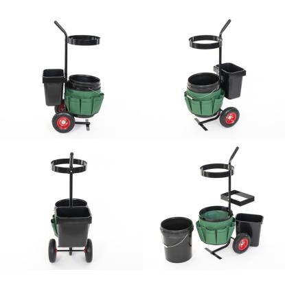 Westmann universal havetrolley, stål, sort/grøn