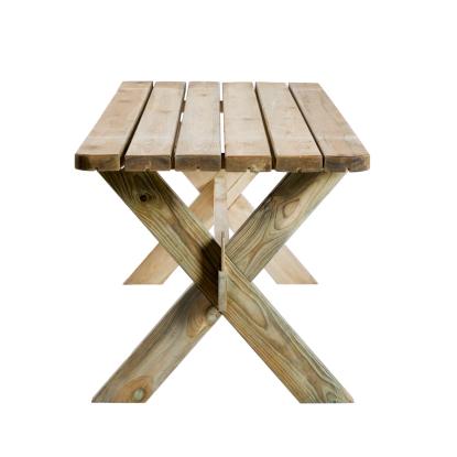 HORTUS Authentic bord, natur/træ, 72 x 177 x 76 cm