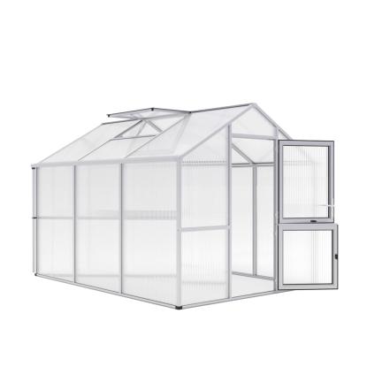 KGT Iris III drivhus, aluminium, 7,53 m²