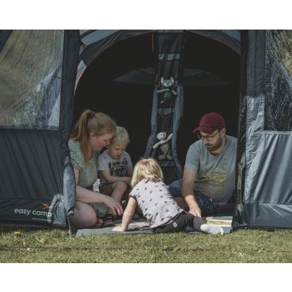 easy camp Skarvan 6 tunneltelt til 6 personer, blå