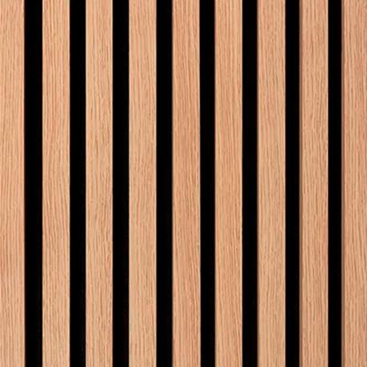 FibroTech UNIKA 35 akustikpanel, 600 x 2440 mm, light oak