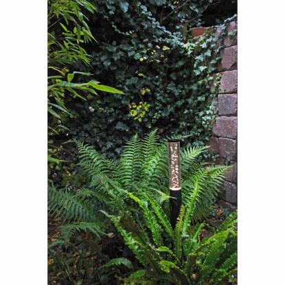 LightsOn Pollux havelampe, IP44, Ø5 x 64 cm, sort