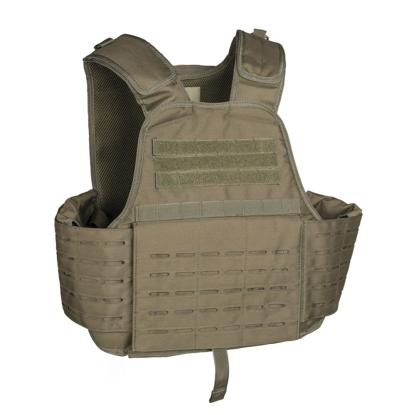 Mil-Tec Laser Cut Plate Carrier vest, olivengrøn 