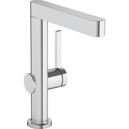 hansgrohe Finoris 230 håndvaskarmatur med svingtud og push-open bundventil, krom