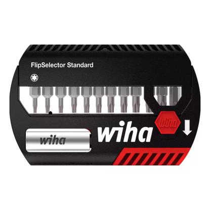 Wiha FlipSelector standard bitsæt med bælteklips, torx - 13 dele