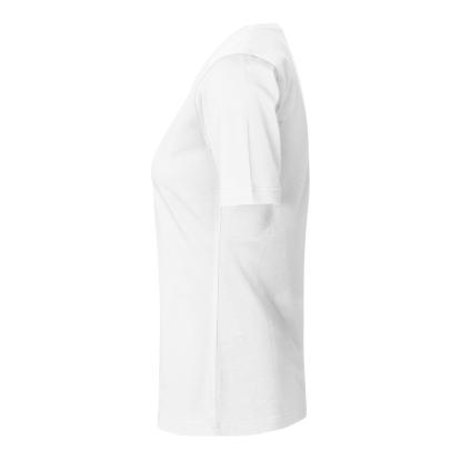 ID 0595 Stretch T-shirt, komfort, dame, hvid