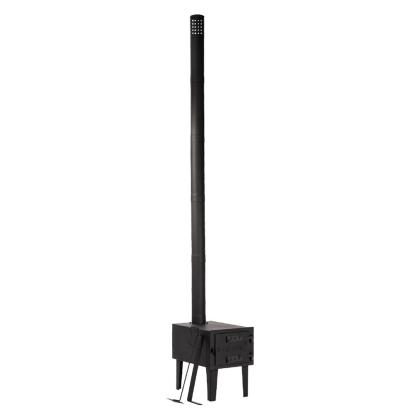 Mil-Tec Complete teltovn i støbejern, 16,5 kg, sort