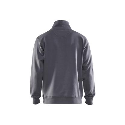Blåkläder 3365 sweatshirt half-zip, grå