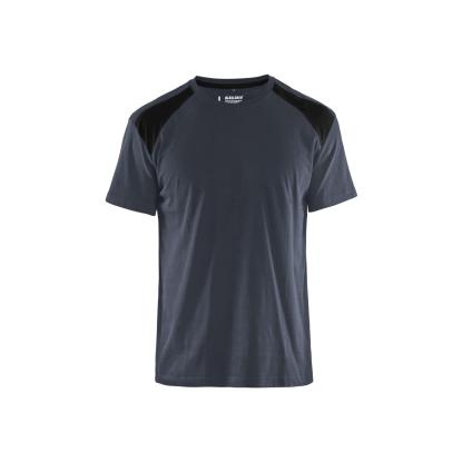 Blåkläder 3379 t-shirt, mørk grå/sort