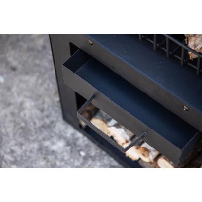 Venture Design Alo ildsted, sort, 199 x 45 x 45 cm
