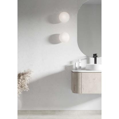 Fibo Basic vådrumspanel uden fugefræsning, 10 x 600 x 2400 mm, ivory high gloss