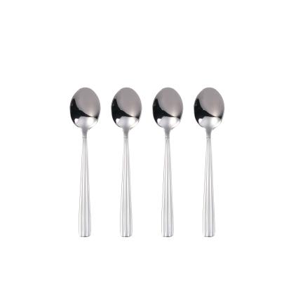 aida Groovy teske, blank - 4 stk.