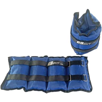 Viking Sports ankel/håndledsvægt, blå, 4 kg - 2 stk.