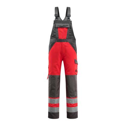 MASCOT SAFE LIGHT Gosford overall med knælommer, hi-vis rød/mørk antracit