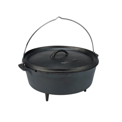 Bon-fire dutch oven med håndtag, støbejern - 5,5 liter