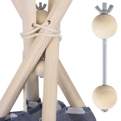 Tipi telt stabilisator, træ