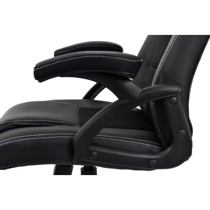 Racer PRO gamestol, læder, sort