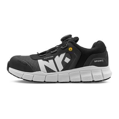 NokNok Sport 88 S1P SRC sikkerhedssko med wireluk, ESD, sort/grå