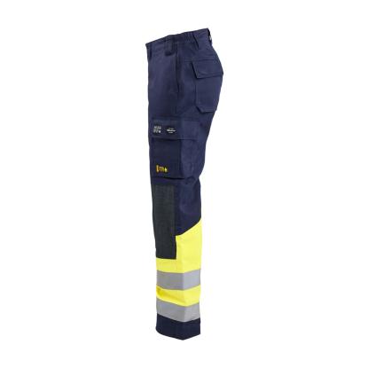 Blåkläder 7181 dame multinorm buks, marineblå/hi-vis gul