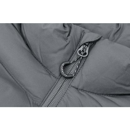 ID 0896 padded jakke med stretch, silver grey