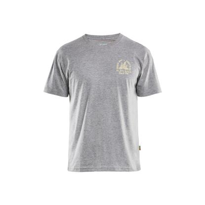 Blåkläder 9419 t-shirt blåkläder beach club, gråmeleret
