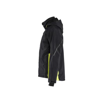 Blåkläder 4890 letforet vinter jakke, sort/hi-vis gul