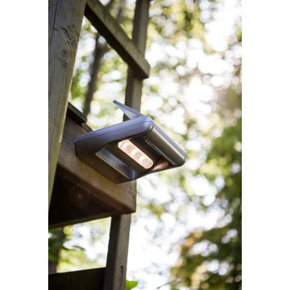 LUTEC Mini udendørs LED væglampe/spotlampe med solceller 1W