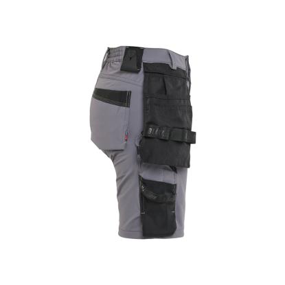 Blåkläder 7124 dame håndværker shorts 4-vejs stretch, mellemgrå/sort