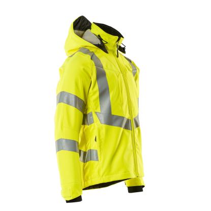 MASCOT SAFE SUPREME Blackpool softshell jakke, hi-vis gul
