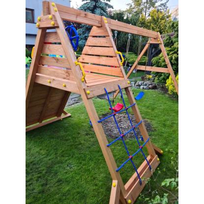 Fungoo Spider Red King gynge/klatrestativ, 364 x 252 x 210 cm