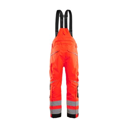 Blåkläder 1867 high vis skalbuks, hi-vis rød/sort