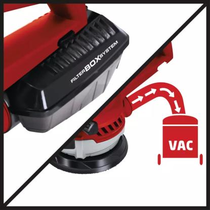 Einhell TE-RS 40 E excentersliber, 125 mm, 400 W
