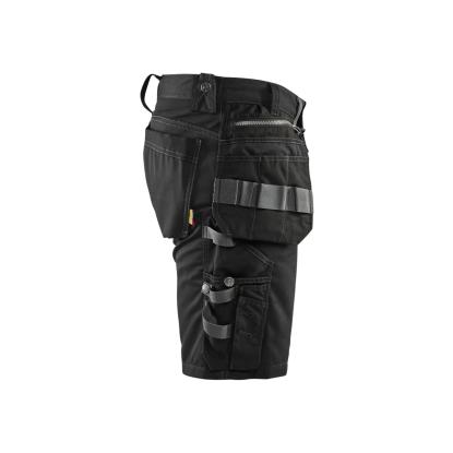 Blåkläder 1598 håndværker shorts med stretch, sort